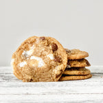 A stack of Gimme Smore Cookies